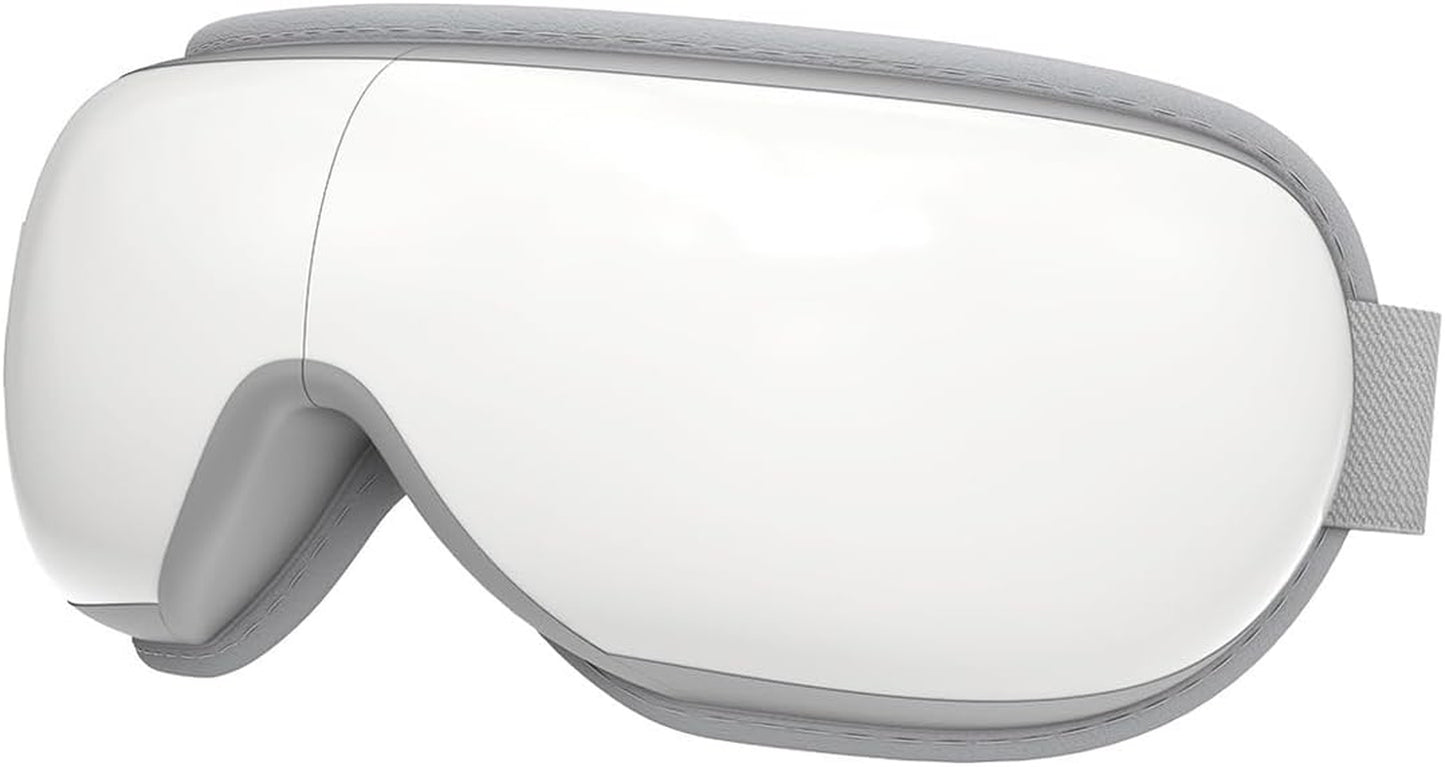 Masseur Oculaire Chauffant Bluetooth avec Musique - Idéal pour un Sommeil Réparateur et Soulagement de la Fatigue Oculaire, Parfait Cadeau de Noël!